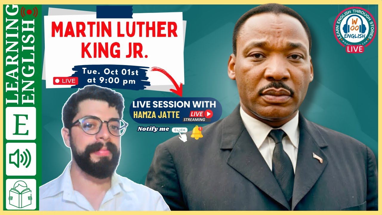 Learn English Through Listening 🔥 | LIVE PRACTICE | Martin Luther King jr.