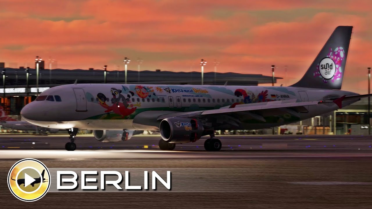 Berlin Brandenburg Airport | Flight Simulator Plane Spotting