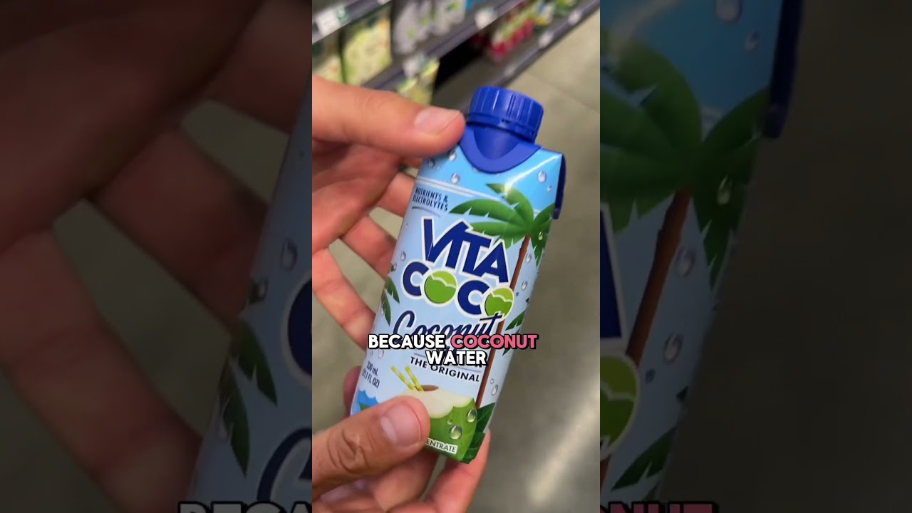 Did you know there are 2 different types of coconut water? #healthydrinks #coconutwater