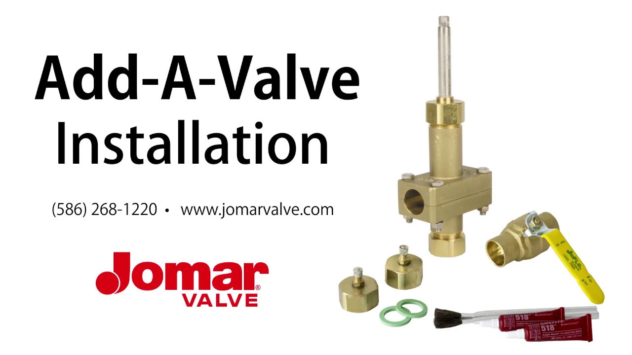 Add-A-Valve Installation