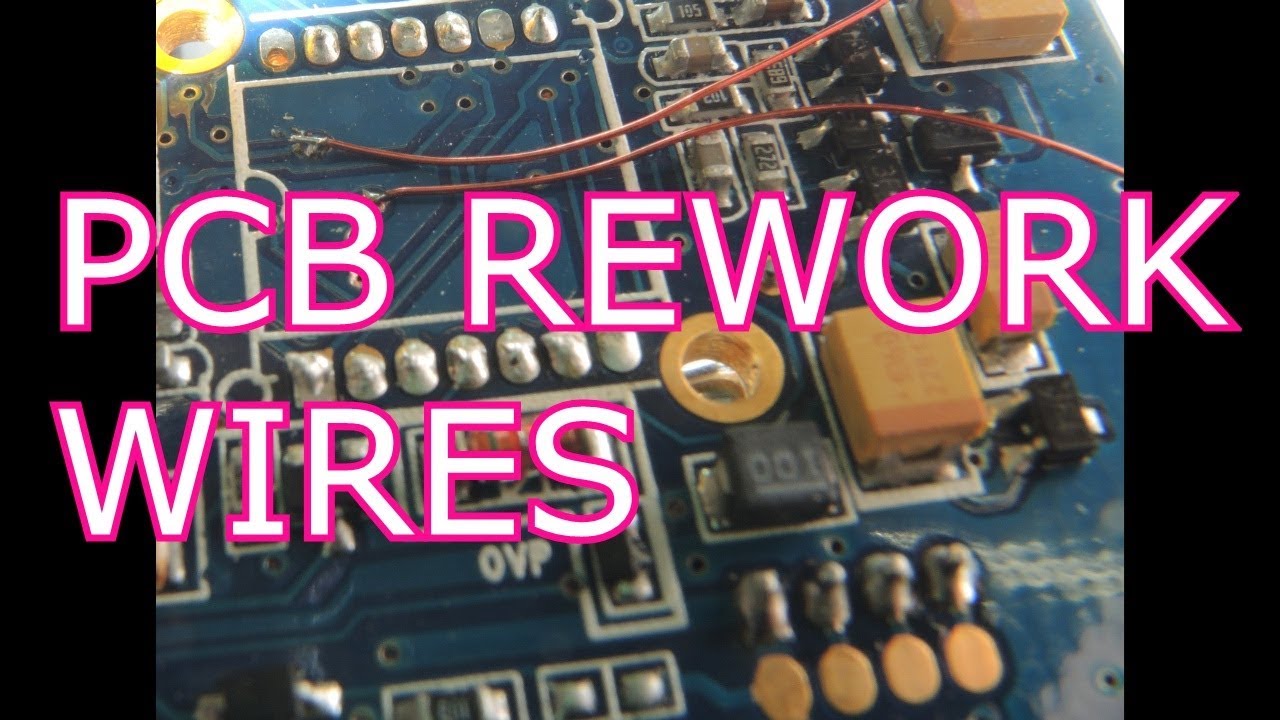 Rework and Probe Wires for Circuit Boards