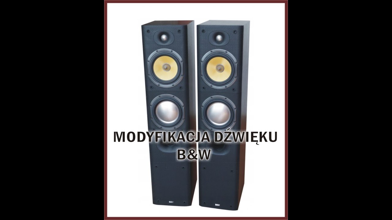 Modyfikacja dźwięku kolumn-B&W DM603 S3 [Wilk-Audio-Projekt]