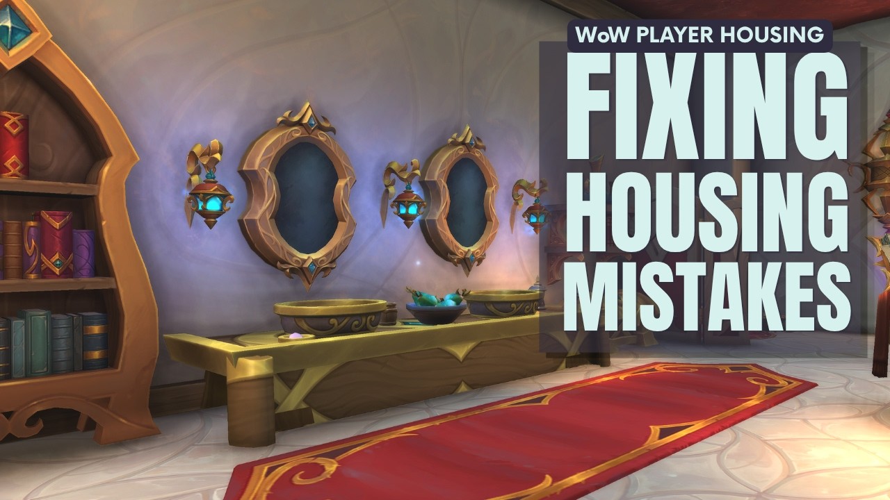 Я перестроила свою худшую постройку в WoW (и исправила 4 ошибки в дизайне)