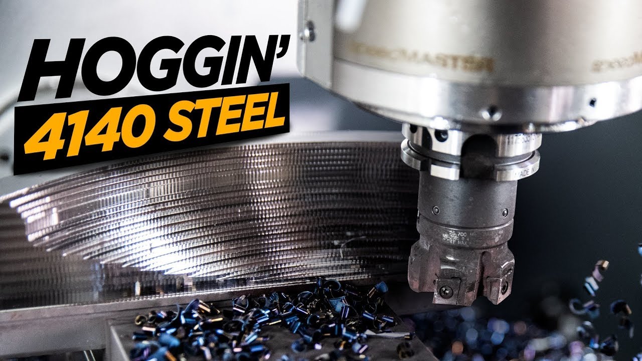 Kennametal  Mill 4-12 KT CNC Machining 4140 Steel | Tangential Milling | VLOG #63