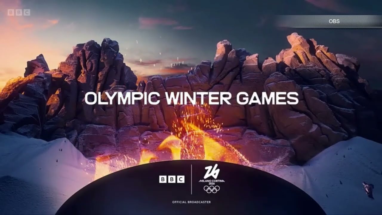 BBC 2026 Winter Olympics in Milan Cortina main titles