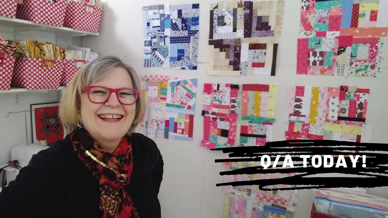 How do you find a quilting design? That is part of today's Q/A!