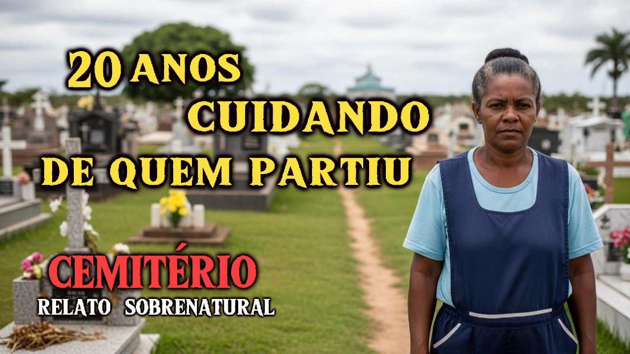 20 ANOS COMO ZELADORA NO CEMITÉRIO! | História de Terror e Relato Real