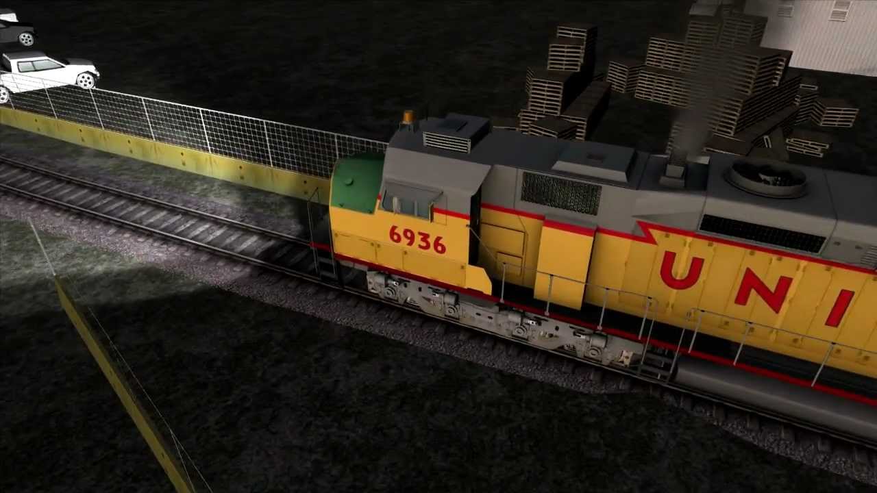 Railworks 3 Gameplay {HD}- DD40X Centennial on Castle Rock
