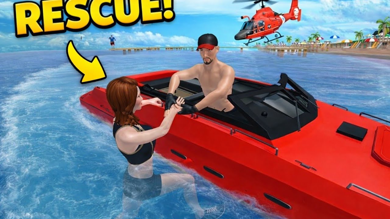 Ocean Lifeguard: Beach Swimming Safety Simulator🔥