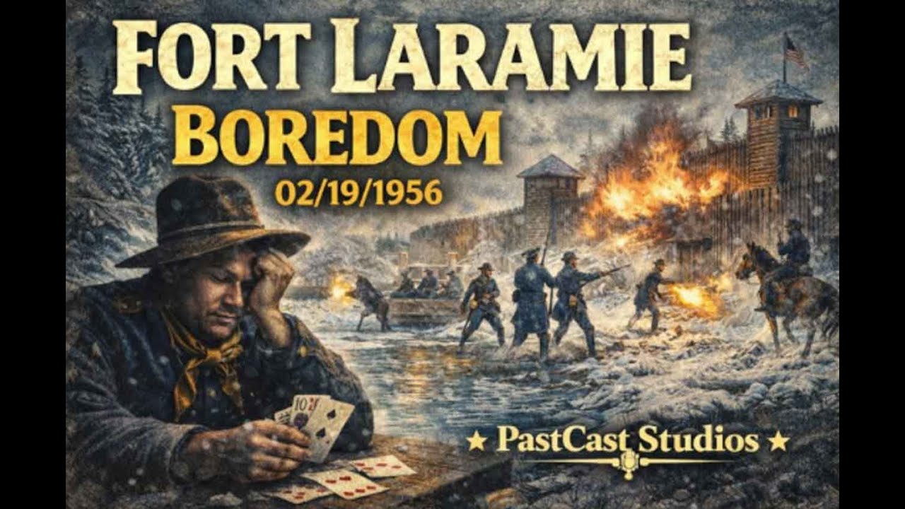 Fort Laramie – “Boredom” 02:19:1956 | Raymond Burr as Capt  Lee Quince | Classic OTR Western Drama