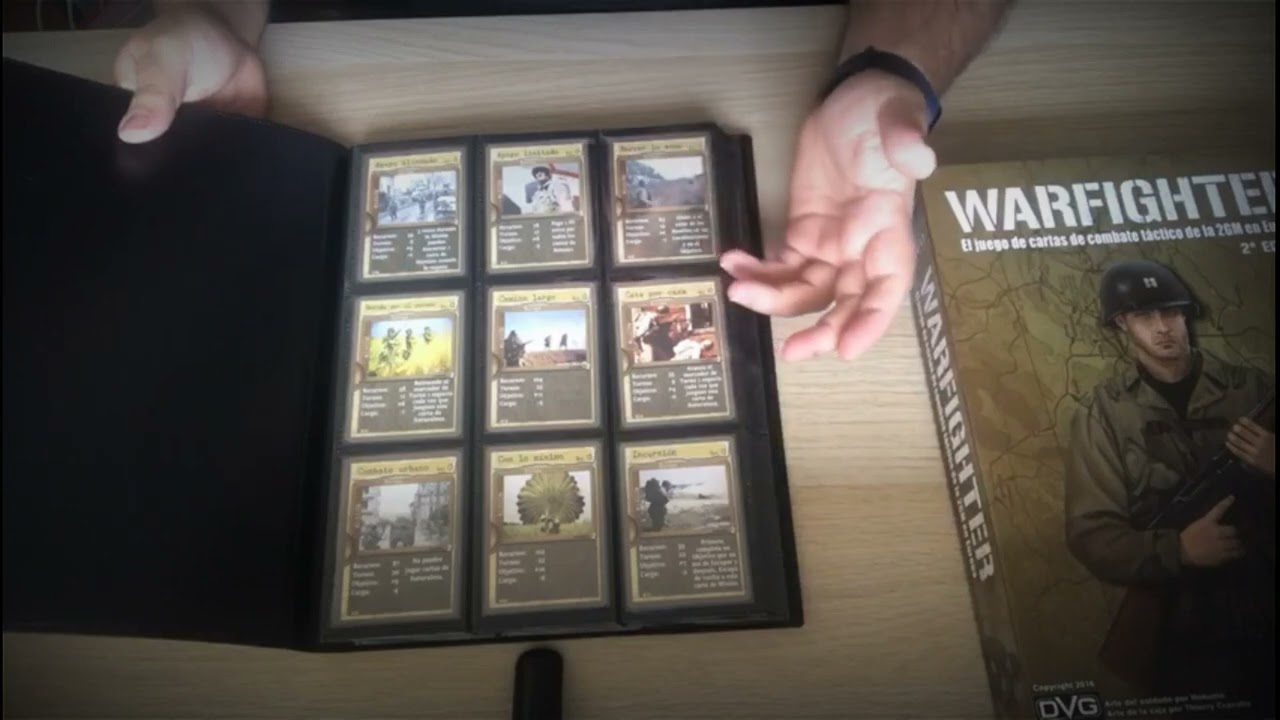 Warfighter: Samu nos enseña cómo guardar todo el material de este gran juego en la fabulosa caja ...