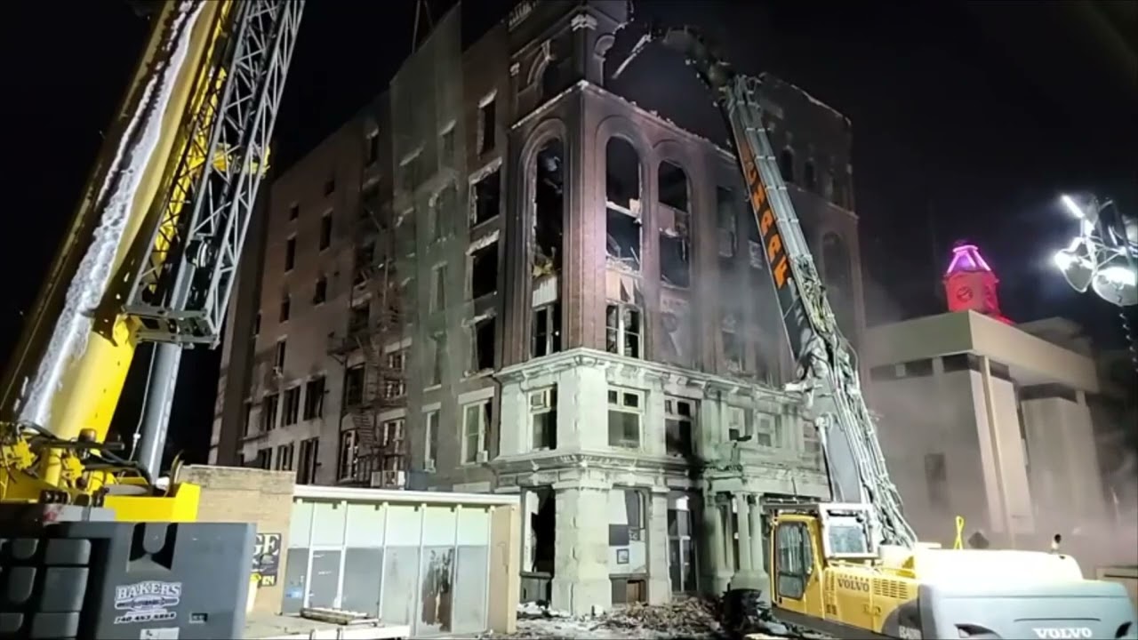 The Demolition of the Zanesville, Ohio Masonic Temple