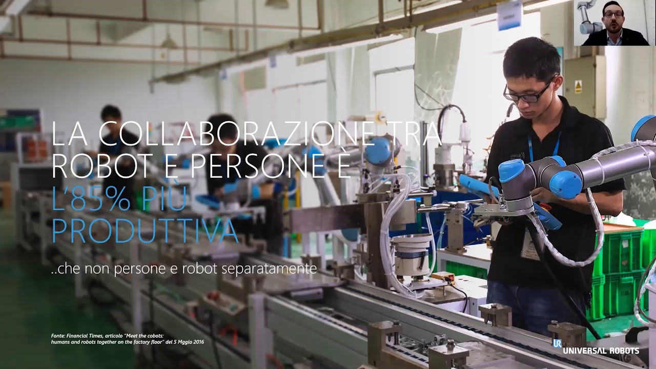 Evoluzione della robotica collaborativa nell'automotive e nella logistica - SPS - We Love Talking