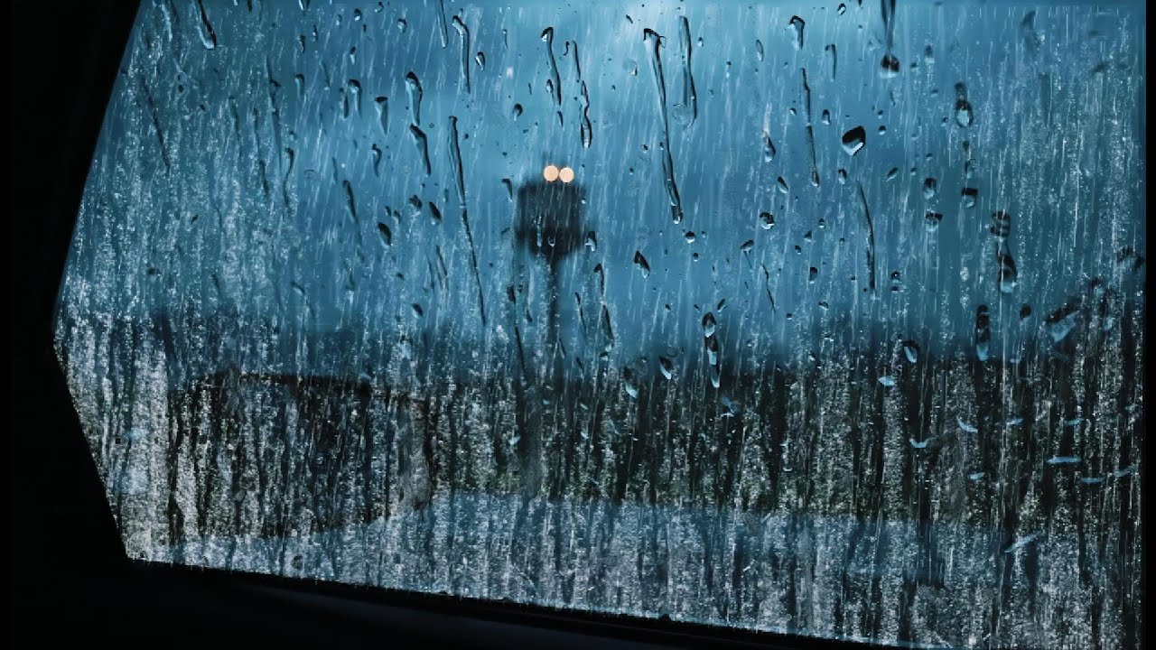 Rain Sounds For Sleeping – 99% Instantly Fall Asleep to Heavy Rain on Window at Night