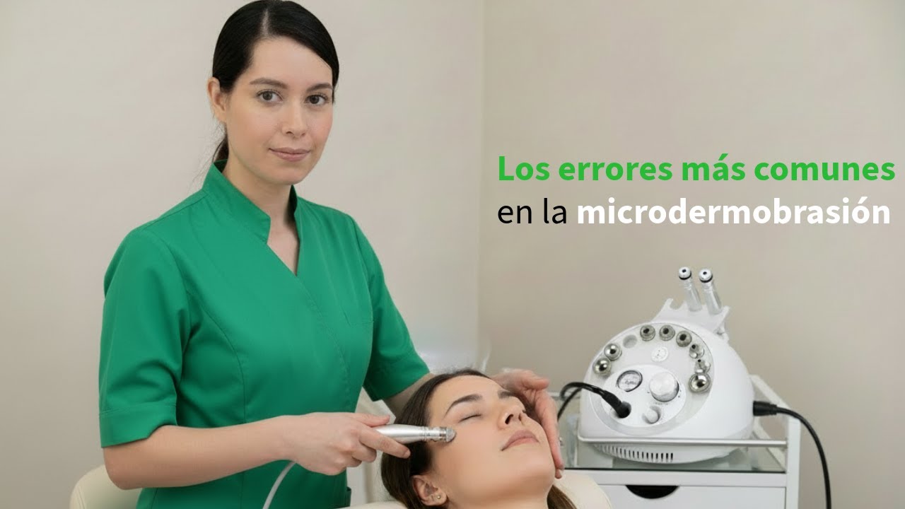 Los errores más comunes en microdermoabrasion