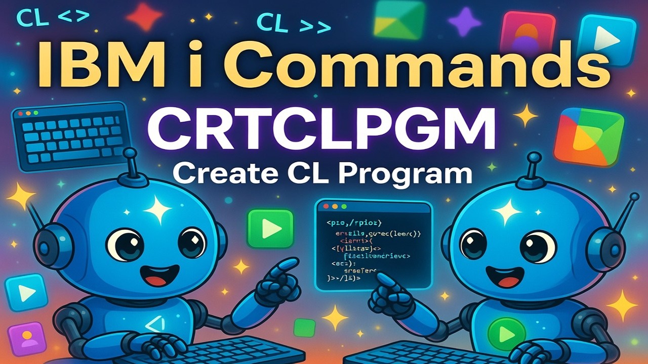 IBM i Commands - CRTCLPGM - Create CL Program