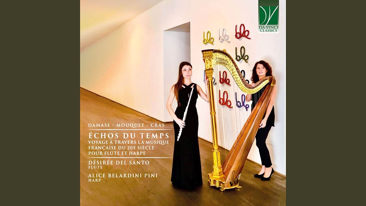 Divertissement Grec for Flûte and Harp, Op. 23: I. Lydienne