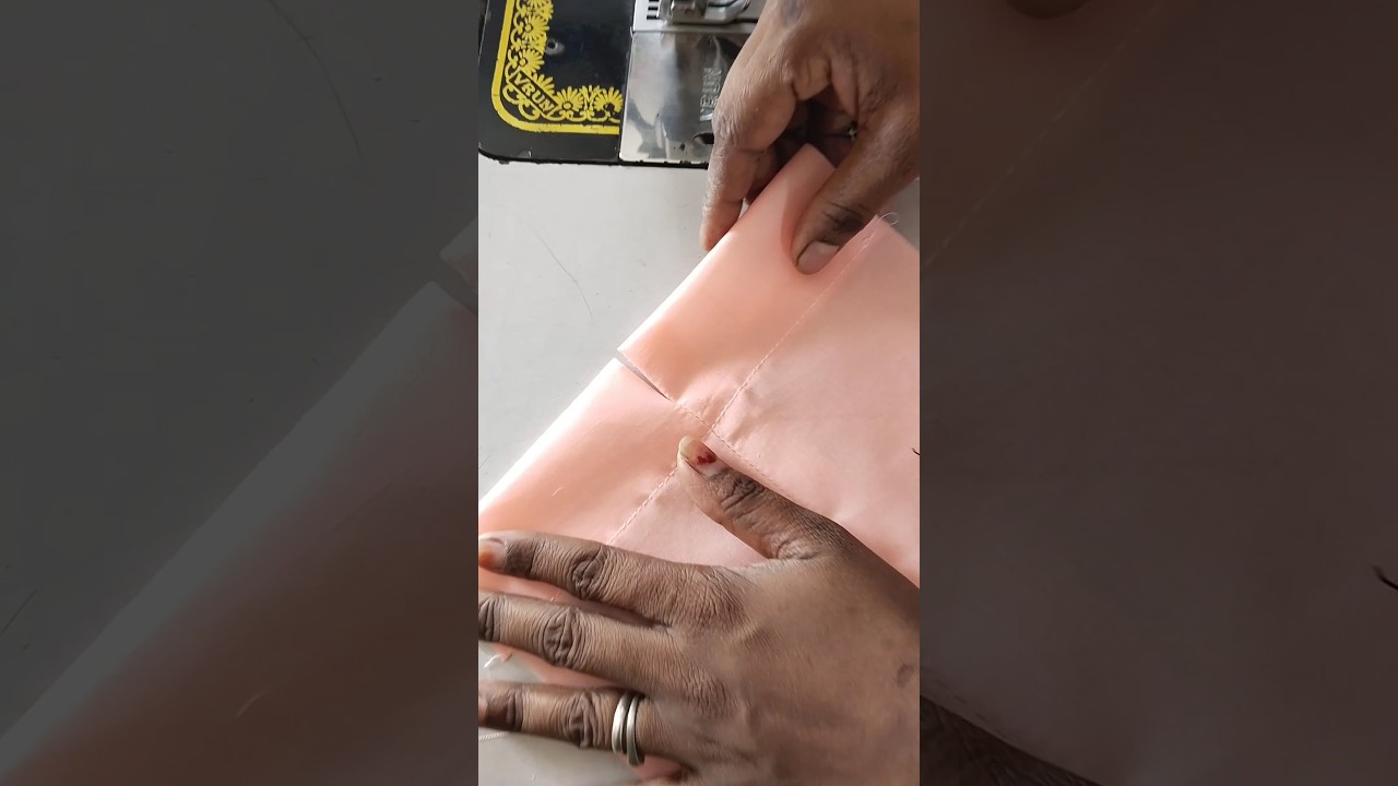 How to stitch side cut in straight pant #diy #youtube #sewing #shortvideo #stylish #sidecut #pant&hearts;️