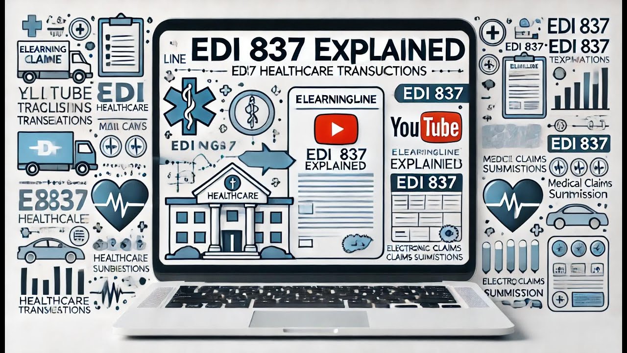 EDI 837 in Healthcare | Electronic Claims Submission Process by elearningline