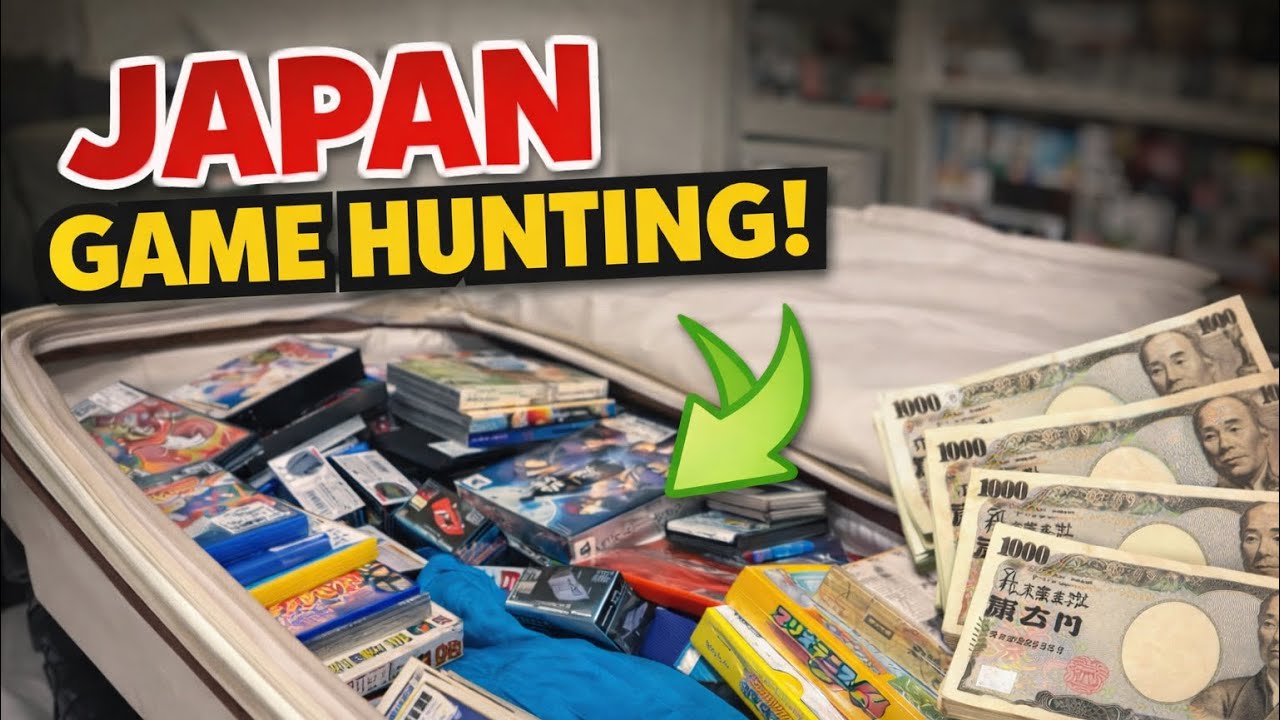 Japan Game Hunting 🇯🇵 I Went WAY Overboard…