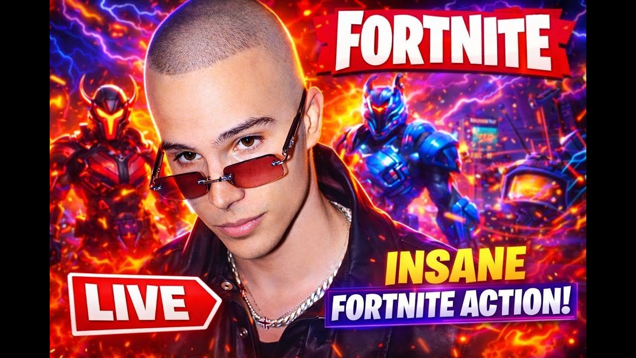 🔴 NEK OVO BUDE LUDA NOC🔴- Fortnite Balkan live