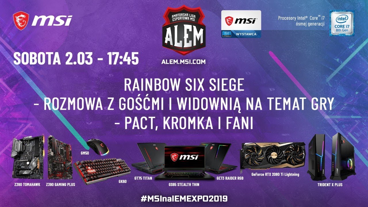 Rainbow Six Siege - Talk show o grze: ACTINA PACT & Kromka & fani