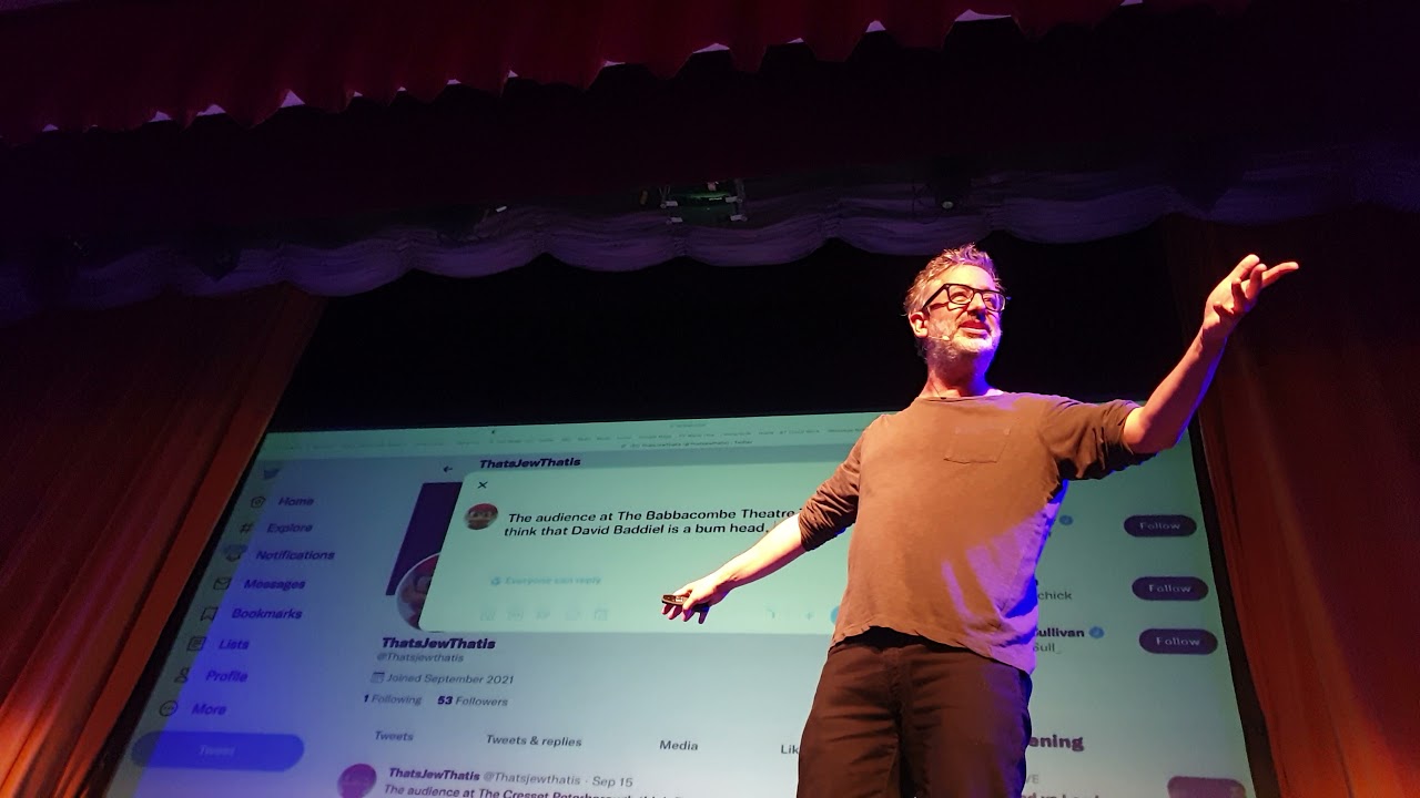 David Baddiel Live at the Babbacombe Theatre!