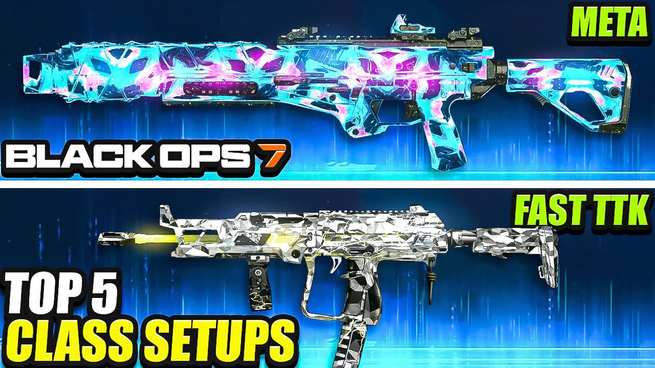 *НОВЫЙ* ТОП-5 МЕТА-КОМПЛЕКТАЦИИ в BLACK OPS 7! 👑 (Лучшие классовые конфигурации BO7) Лучшие компл...