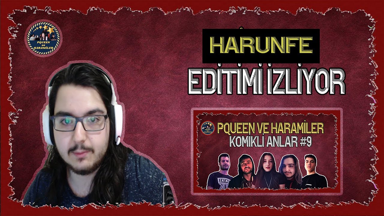 HARUNFE - KOMİKLİ ANLAR #9 | EDİTİMİ İZLİYOR!