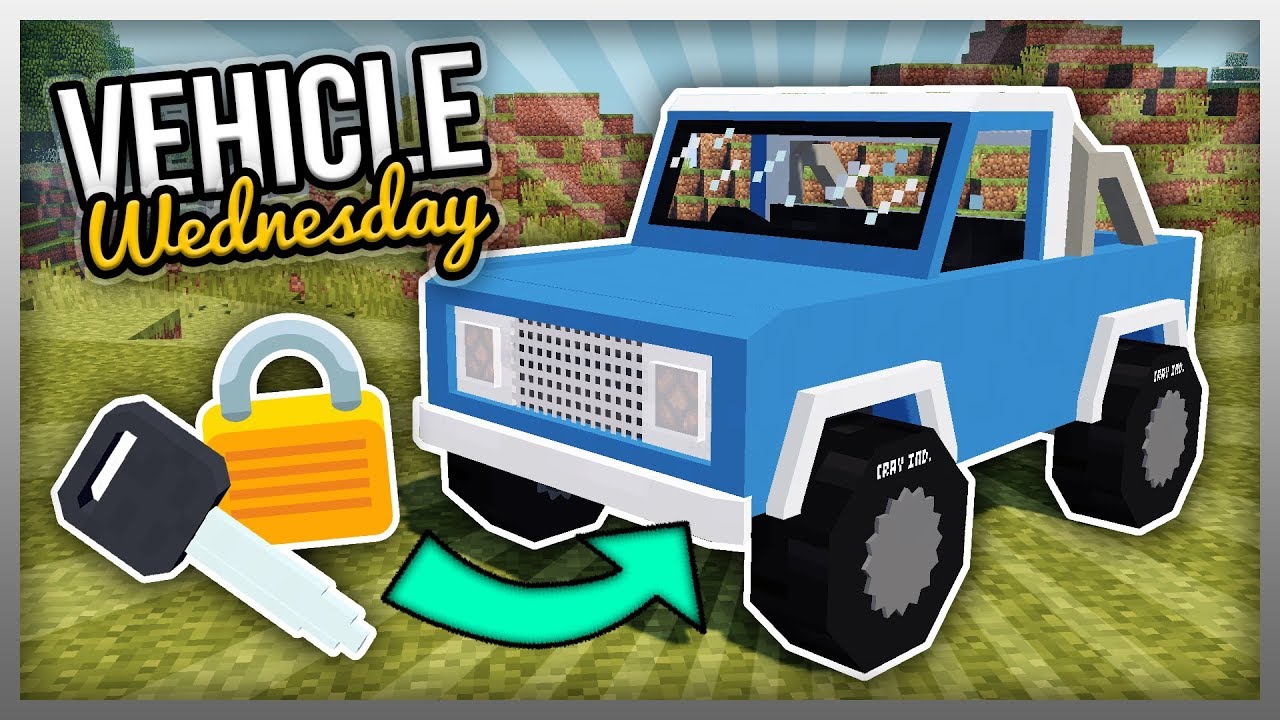✔️ MrCrayfish's Vehicle Mod: Key System (Vehicle Wednesday)