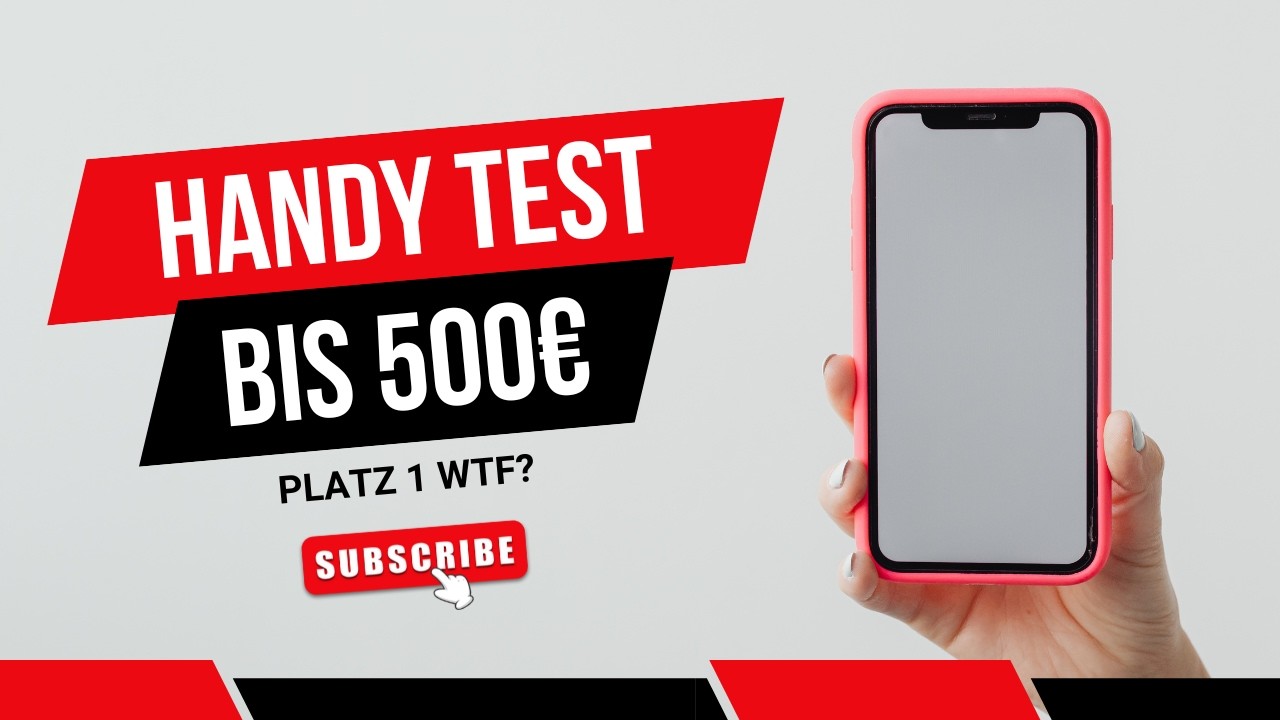 Kauf KEIN Handy, bevor du das gesehen hast! (unter 500&euro;) -  Top 5 Handys unter 500&euro; 2026
