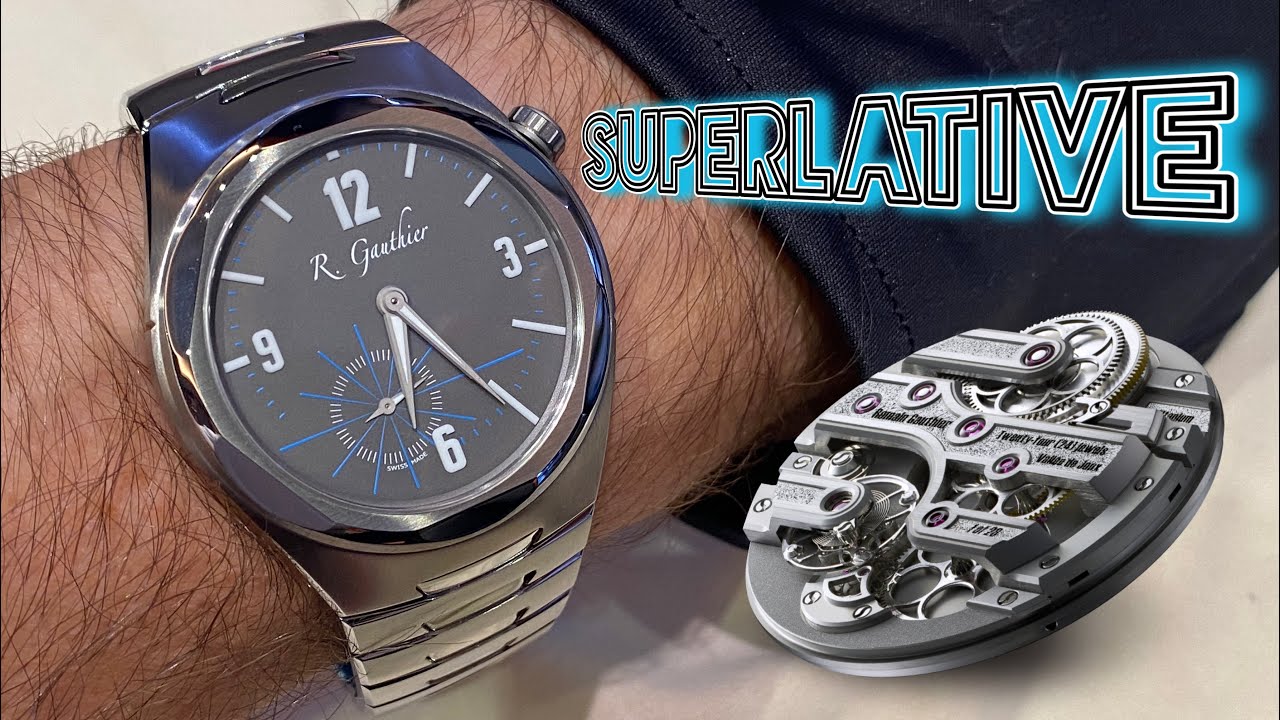 C by Romain Gauthier Titanium Bracelet: Forward Watchmaking