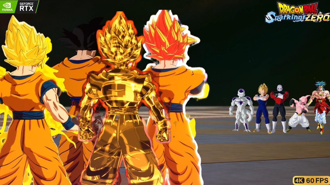 Goku Ultimate Form Vs Goku's Rivals! Dragon Ball ball Sparking ZERO 