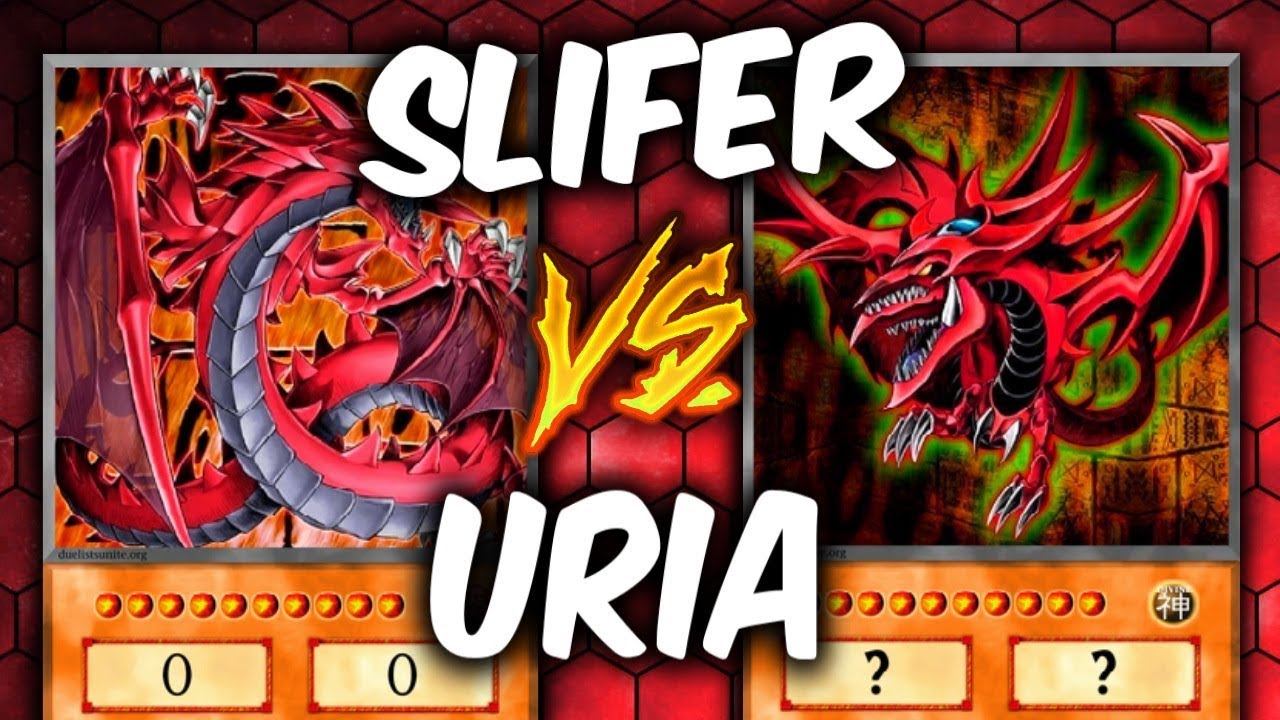 SLIFER vs URIA (Yu-gi-oh God Card Deck Duel!)