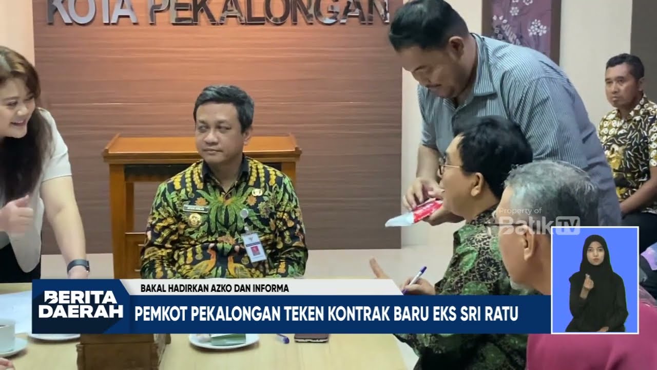 Pemkot Pekalongan Teken Kontrak Baru Eks Sri Ratu, Bakal Hadirkan Azko dan Informa