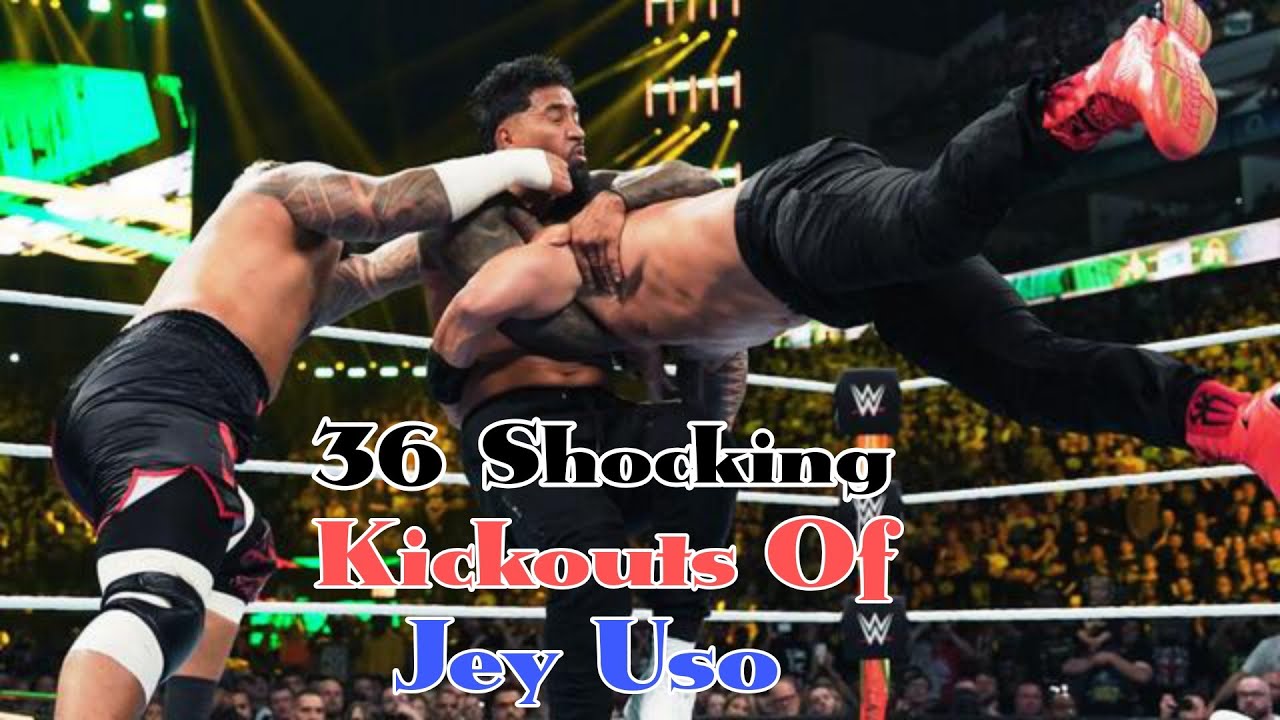 36 Shocking Kickouts Of Jey Uso WWE_FHD