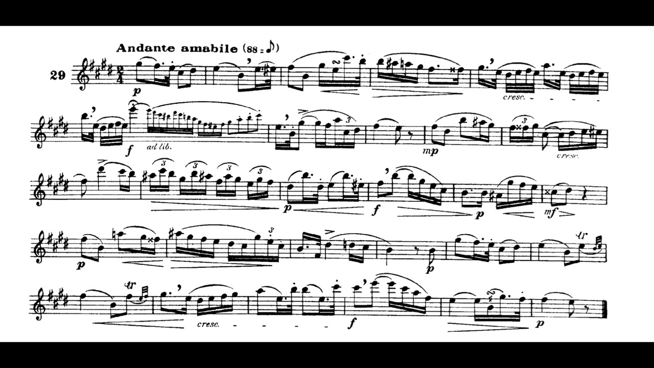 Ferling Etude No. 29