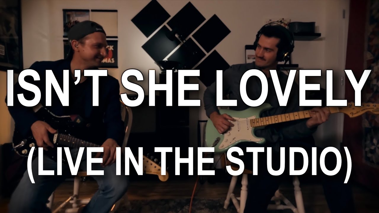Isn't She Lovely - Live in the Studio | Cover by Busk Till Dawn
