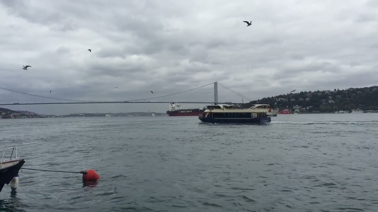 Istanbul Bosphorus from Çengelköy District