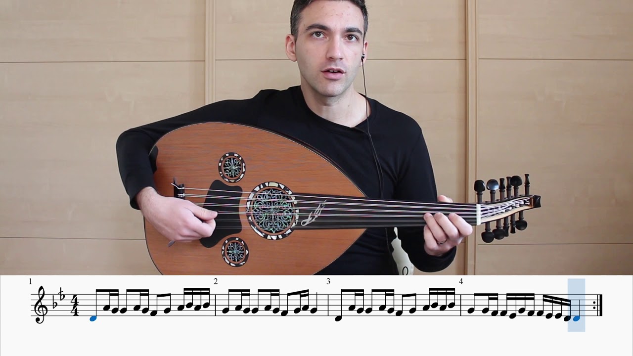 How to Play Salouny an Nas on Oud