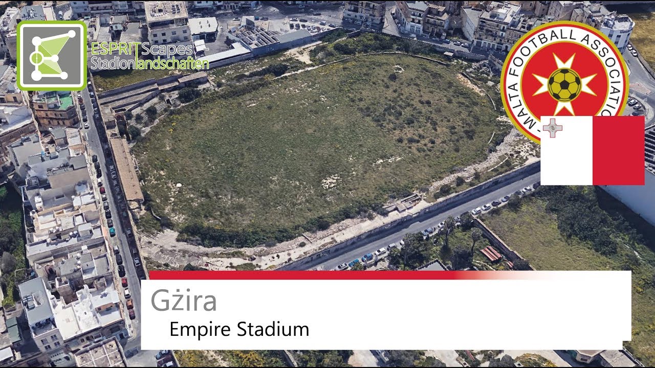 Empire Stadium (Gżira) | Malta national football team | Google Earth | 2O16