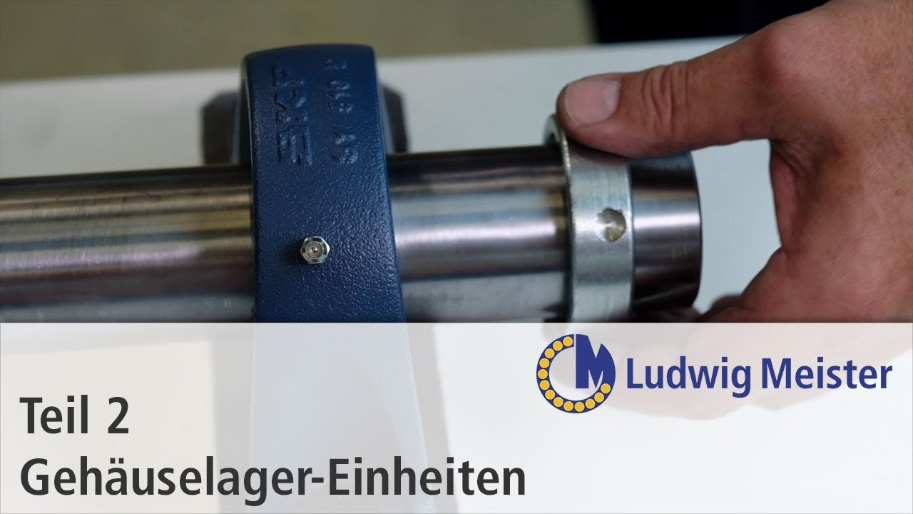 Geh&auml;uselager-Einheiten Teil 2