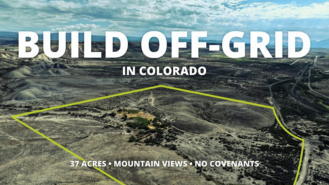 Affordable Off-Grid Colorado Land for Sale With Mountain Views | 37 Acres in Austin, CO
