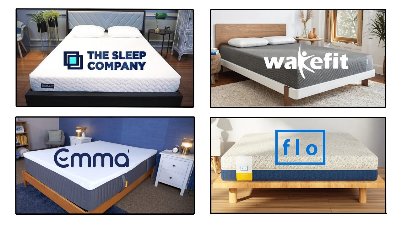 Best Mattress 2025 ⚡ Emma Mattress | Wakefit Mattress | Flo Mattress | Kurlon Mattress | Sleepwell