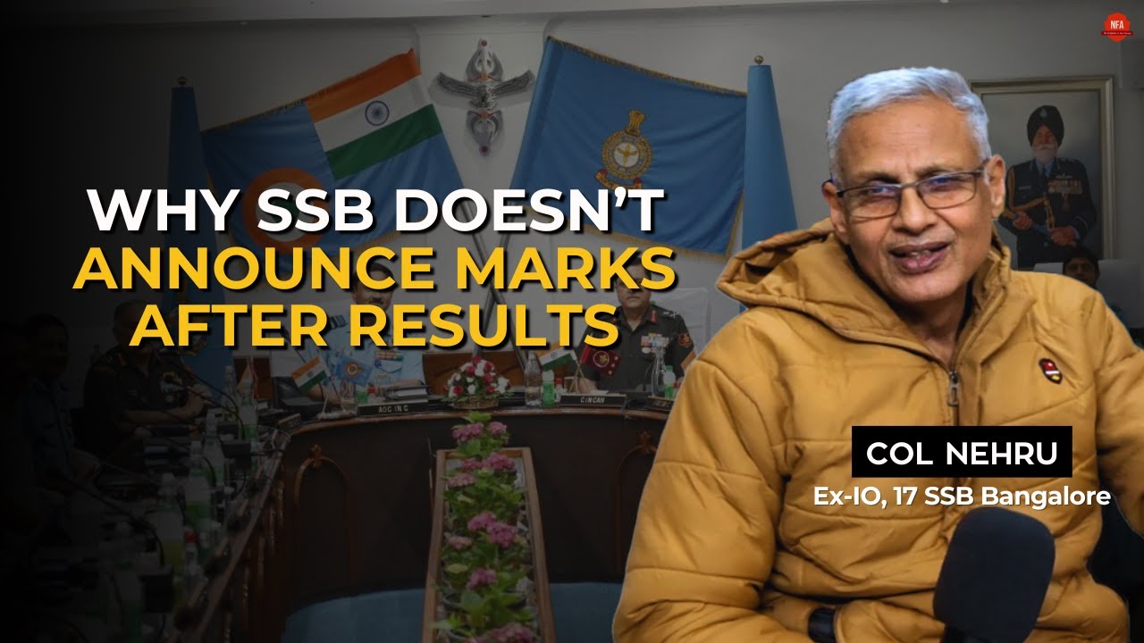 Вот почему оценки не объявляются на собеседовании в SSB | Полковник М. М. Неру, бывший следовател...
