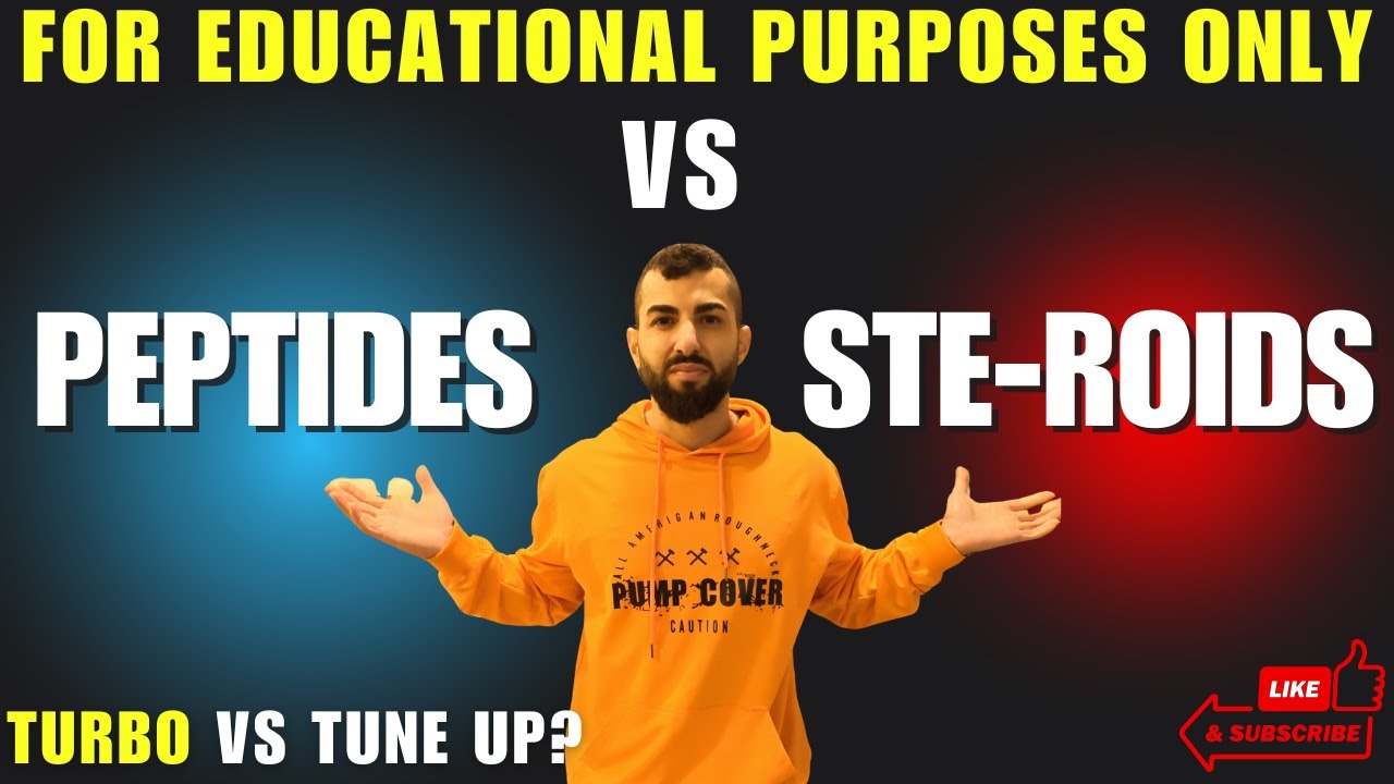 Peptides vs Steroids: The REAL Difference