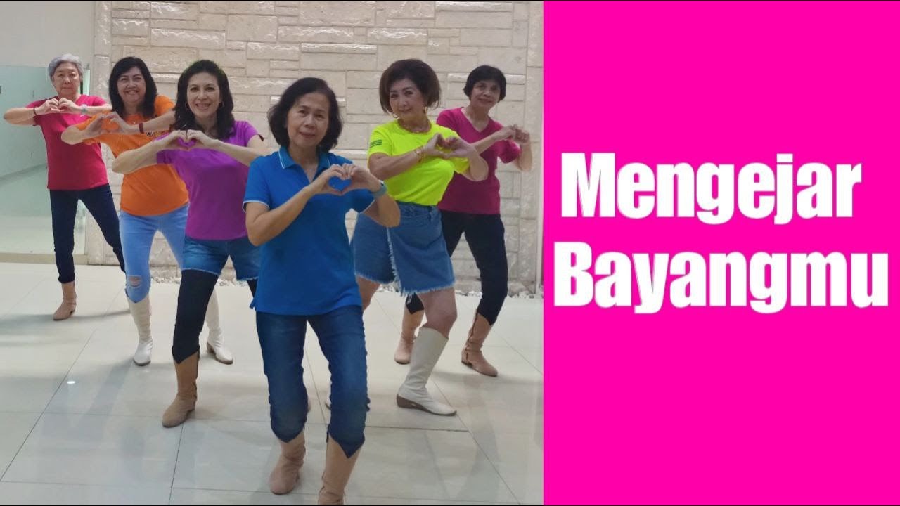 Mengejar Bayangmu Line Dance (demo & count)