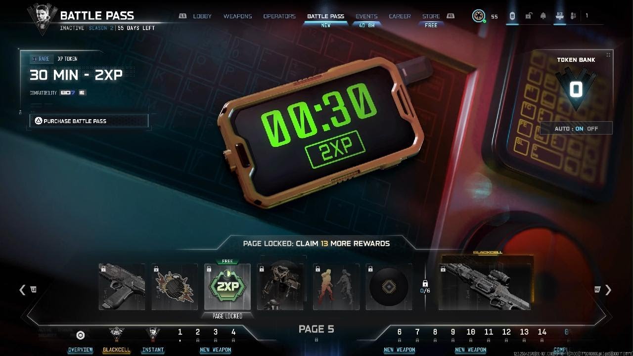 BO7 FULL BATTLE PASS SEASON 2 BLACK OPS 7 #bo7 #blackops7