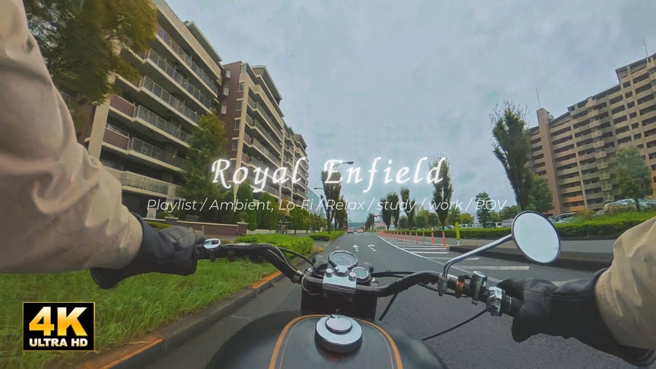 no rush, it's cloudy... | Royal Enfield | study, work, relax and chill