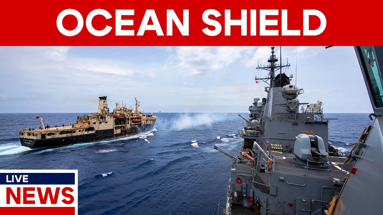 NATO Warship Hunted a Pirate Mother Ship in the Indian Ocean - The Fishermen Opened Fire